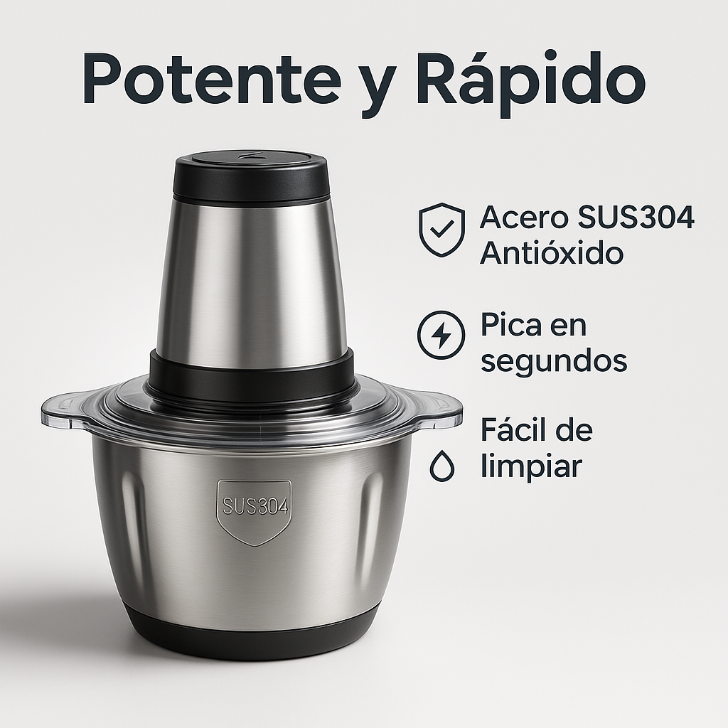 SteelChef Pro™ picador de alimentos
