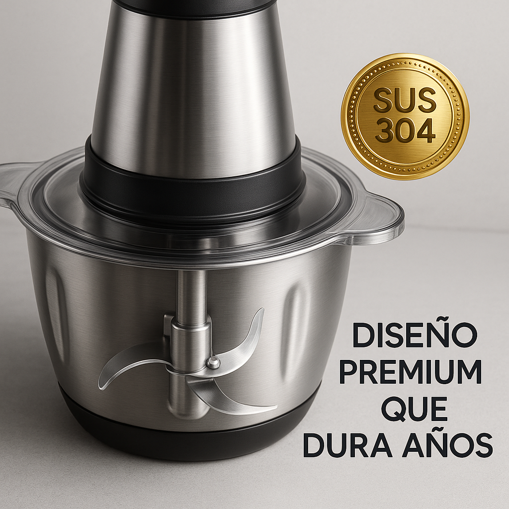 SteelChef Pro™ picador de alimentos