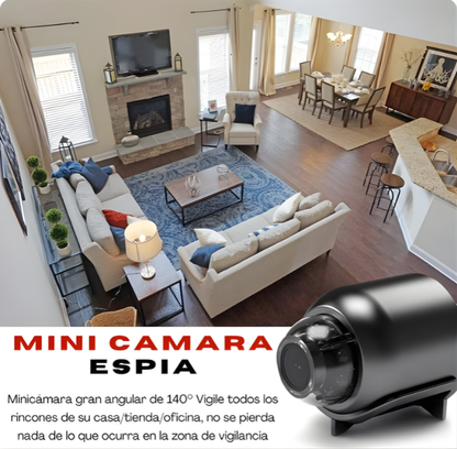 SPYVIEW™ - MINI CÁMARA ESPÍA DE ALTA DEFNICIÓN - ¡PRODUCTO EN TENDENCIA! 🕵️