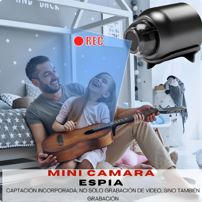 SPYVIEW™ - MINI CÁMARA ESPÍA DE ALTA DEFNICIÓN - ¡PRODUCTO EN TENDENCIA! 🕵️